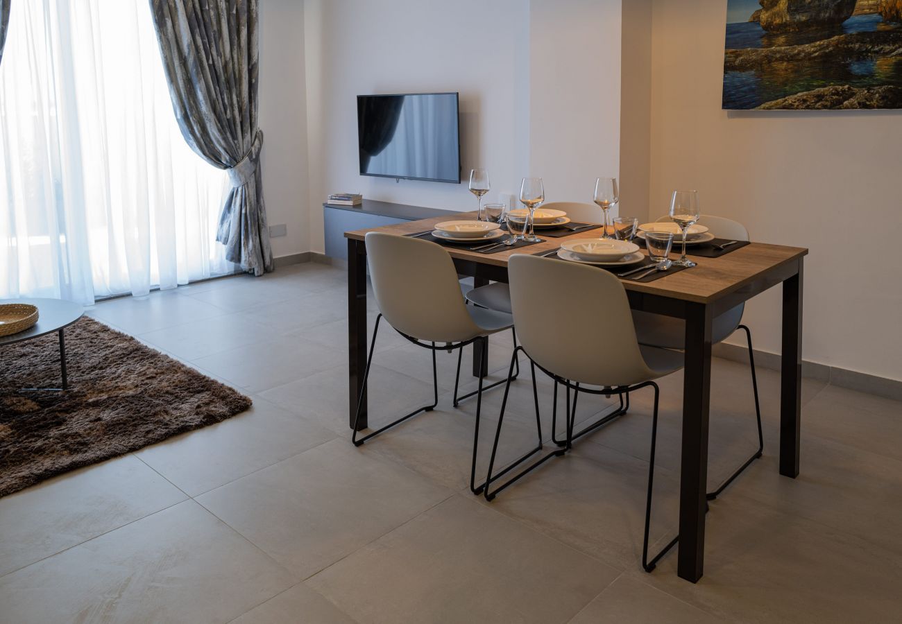 Ferienwohnung in Marsaskala - 504 Deluxe One Bedroom Apartment with Terrace