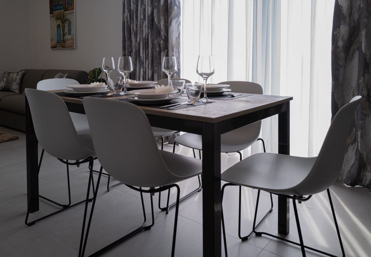 Ferienwohnung in Marsaskala - 505 Deluxe Two Bedroom Apartment with Terrace