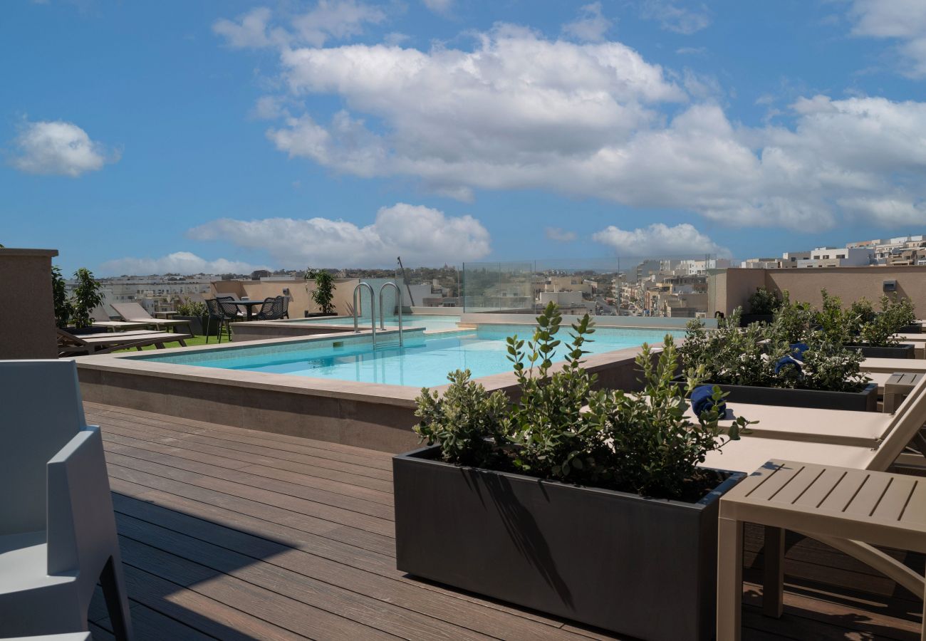 Appartement à Marsaskala - 401 Comfort One Bedroom Apartment with Sea View