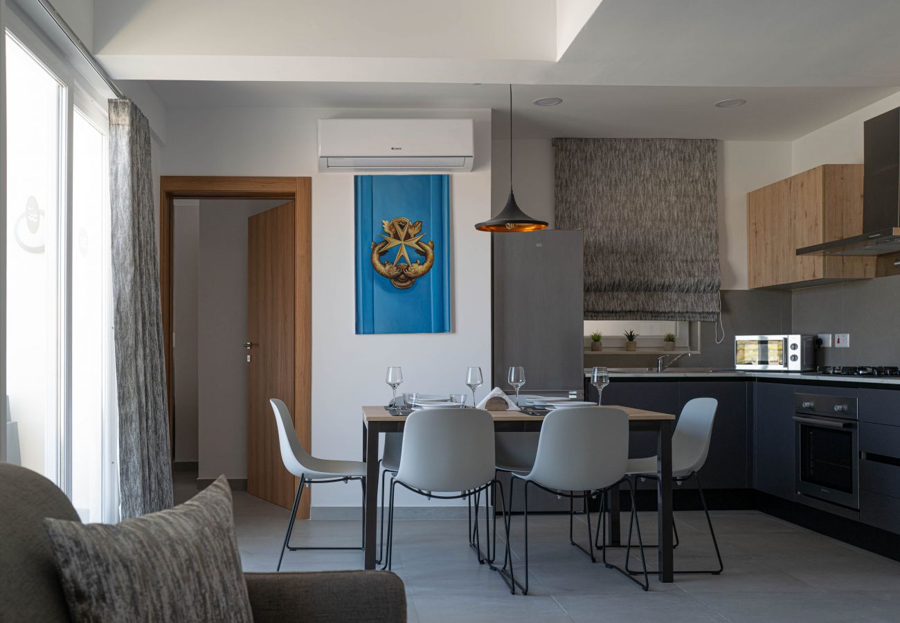 Appartamento a Marsaskala - 506 Deluxe Two Bedroom Apartment with Sea Views