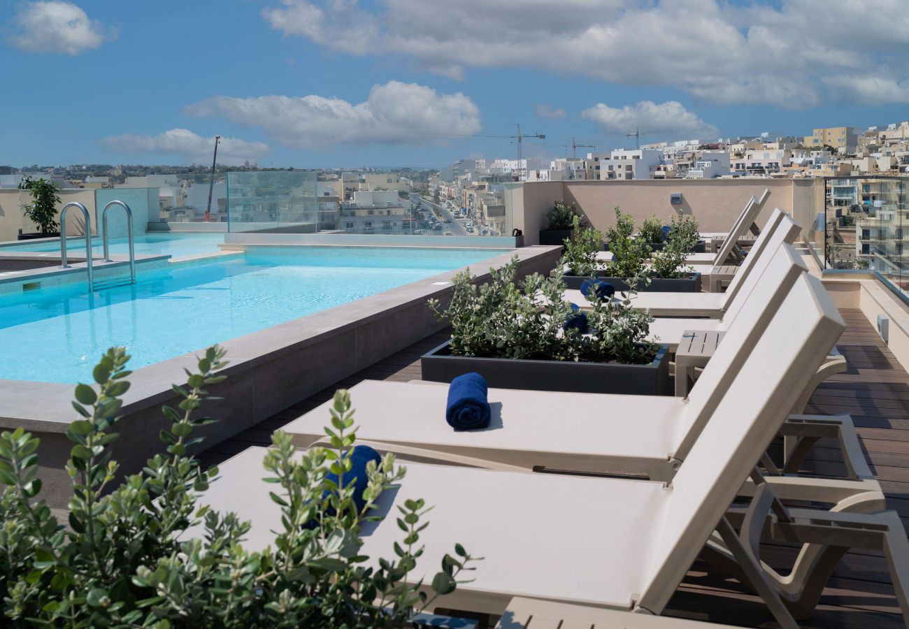 Apartment in Marsaskala - 501 Deluxe Two Bedroom Apartment with Sea Views