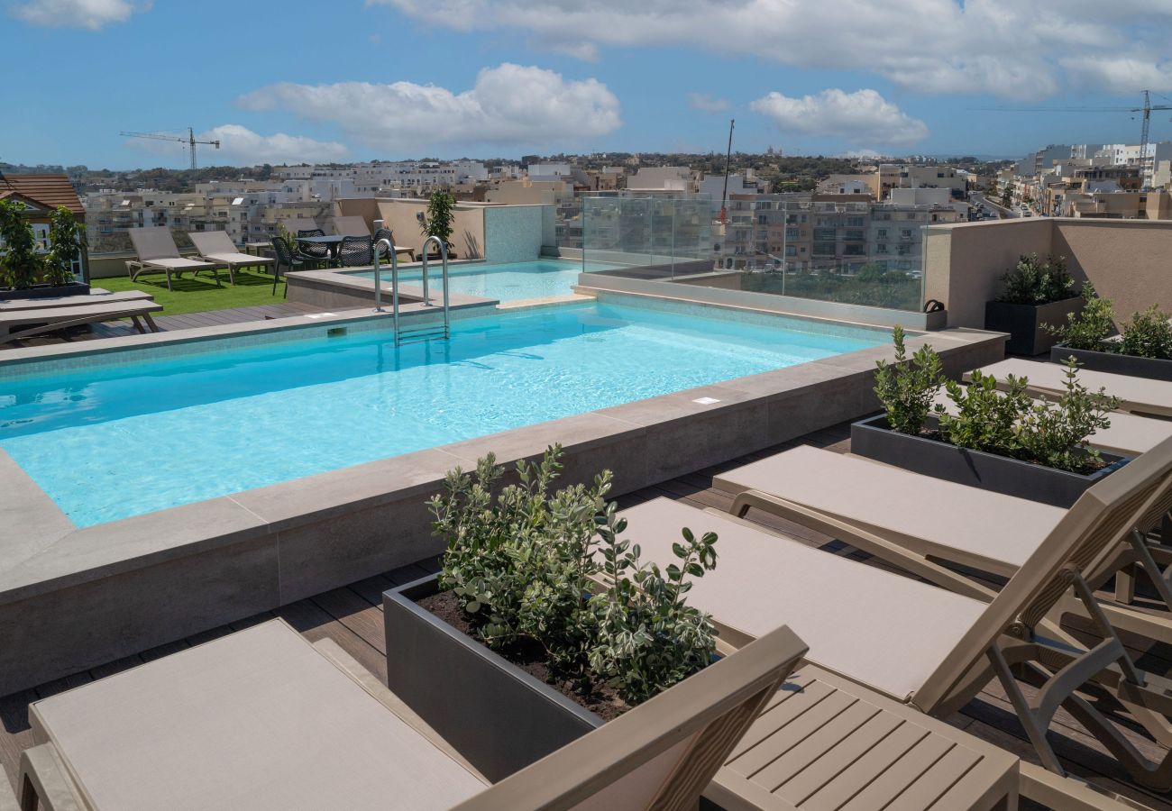 Apartment in Marsaskala - 501 Deluxe Two Bedroom Apartment with Sea Views