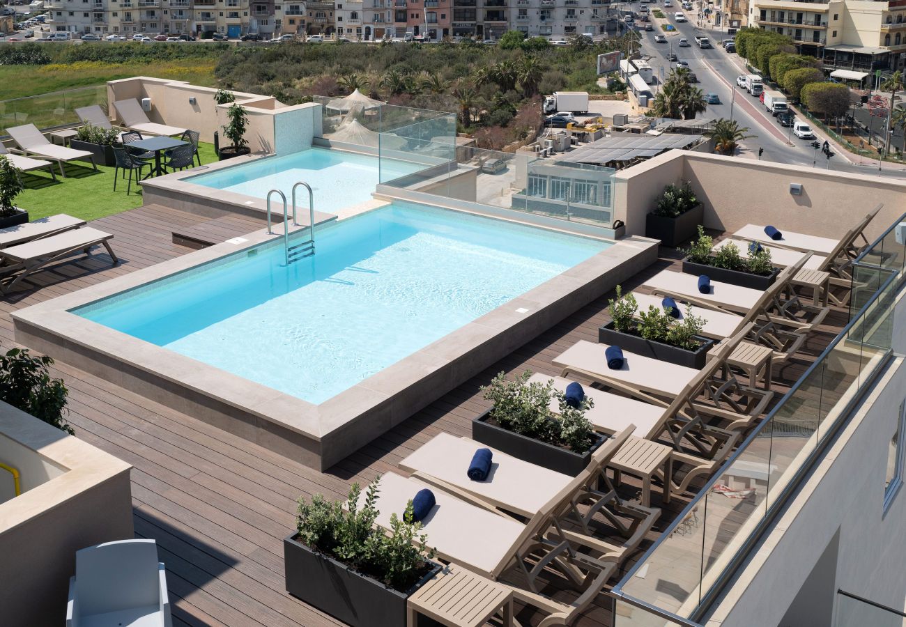 Apartment in Marsaskala - 501 Deluxe Two Bedroom Apartment with Sea Views