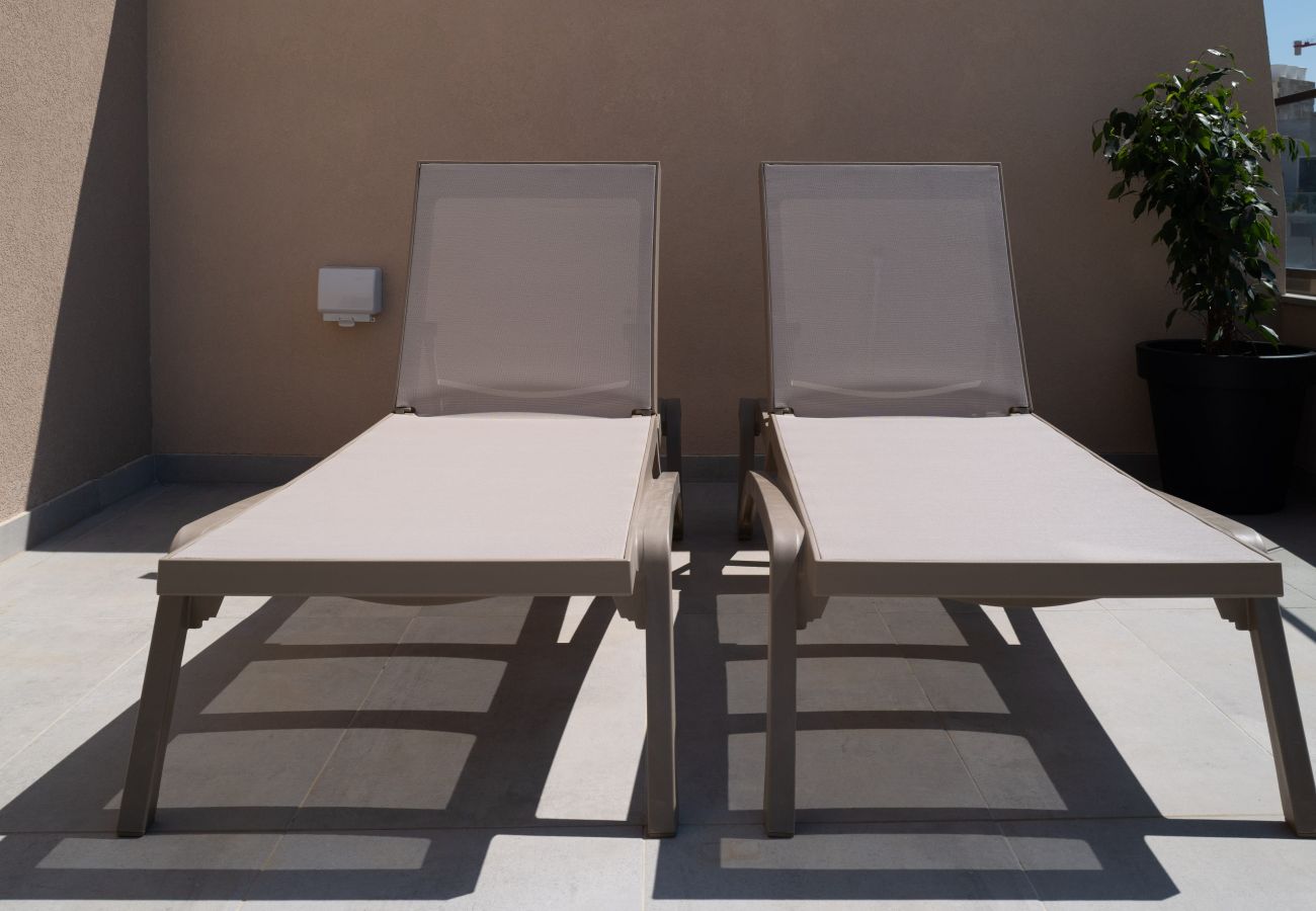 Apartment in Marsaskala - 505 Deluxe Two Bedroom Apartment with Terrace