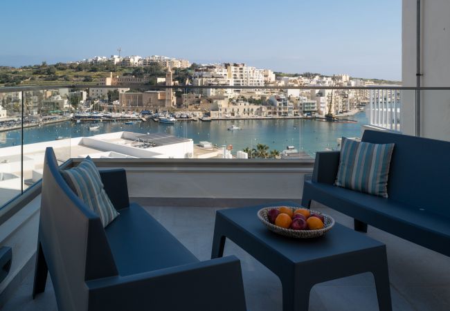 Apartment in Marsaskala - 601 Premium Two Bedroom Apartment with Sea Views