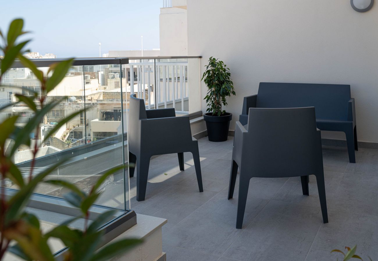 Apartment in Marsaskala - 506 Deluxe Two Bedroom Apartment with Sea Views